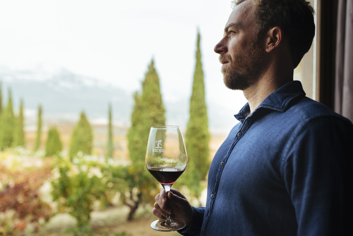 copa de vino Rioja